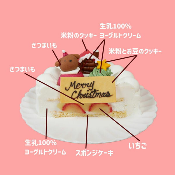 愛犬用クリスマスケーキ