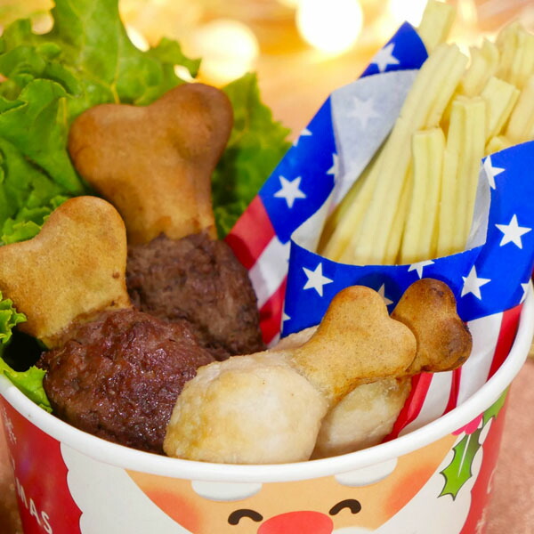 "愛犬用クリスマスフード