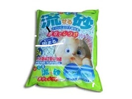 【紙工房】 猫砂 流せる砂 (リュウサ) ８Ｌ