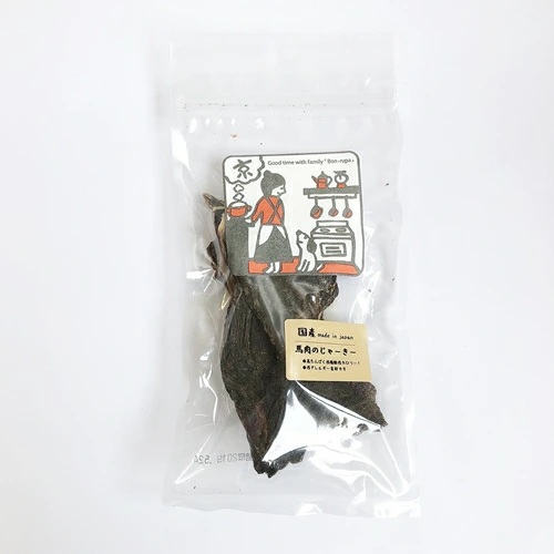 【Bon・rupa (ボンルパ) 】 「京」  馬肉のじゃーきー   【35g】