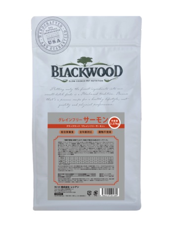 BLACK WOOD(ブラックウッド) グレインフリー　サーモン【1kg】