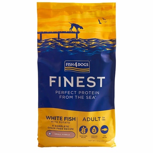 Fish4dogs コンプリートフード（オーシャンホワイトフィッシュ）【12kg】