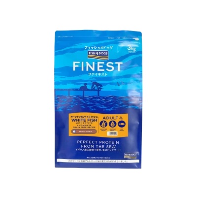 Fish4dogs コンプリートフード（オーシャンホワイトフィッシュ）【3kg】