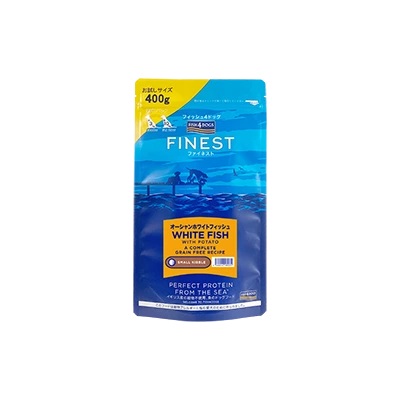 Fish4dogs コンプリートフード（オーシャンホワイトフィッシュ）【400g】