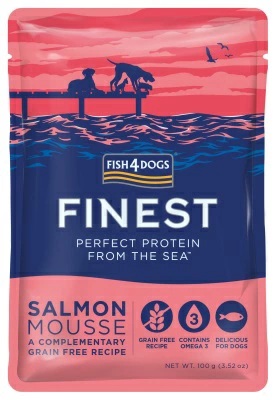 【FISH4DOGS】 フィッシュフォードッグ　ファイネスト　サーモンムース【100g】