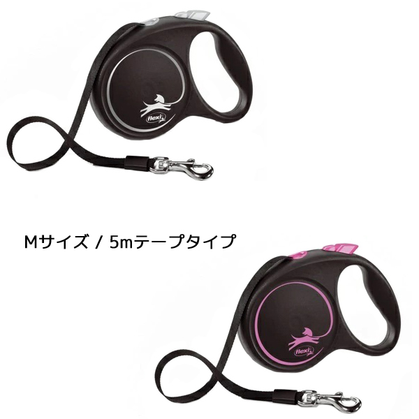 Flexi(フレキシ) フレキシリード　ブラックデザイン　【Mサイズ / 5mテープタイプ】