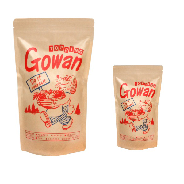 【GOWAN】 GOWAN TOPPING　ゴワン　トッピング 【80g・500g】
