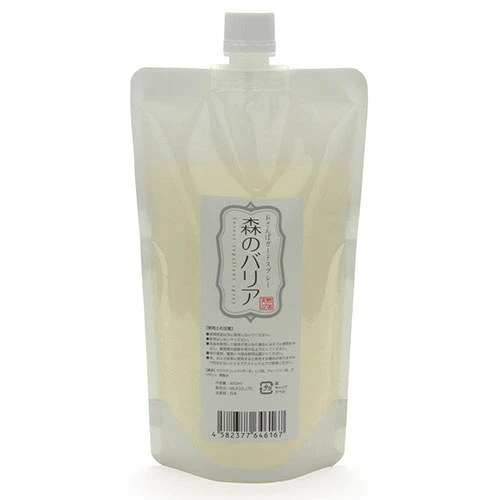 天然植物エキスの防虫・虫除けスプレー【おさんぽガードスプレー 森のバリア】400ml（詰替え用）