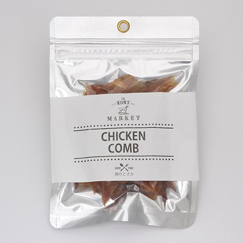 【KON’S MARKET】コンズマーケット  鶏のとさか【25g】(犬用)