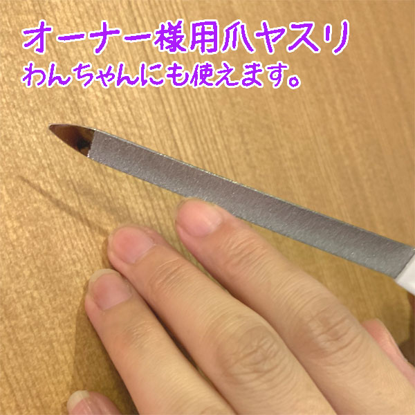 爪ヤスリ 使いやすいロングタイプ 両面使える ドイツ製 niegeloh ニゲロ社製 爪やすり ステンレス ネイル 数量限定