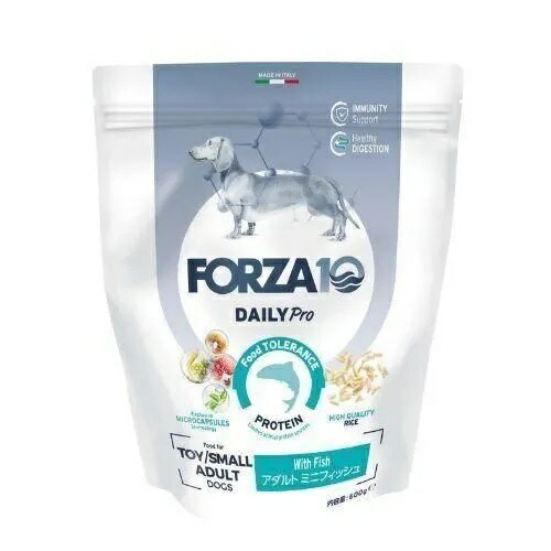 【FORZA10】フォルツァディエチ　デイリープロ アダルト　ミニ （小粒）フィッシュ 【600g・1.5kg・3.6kg】