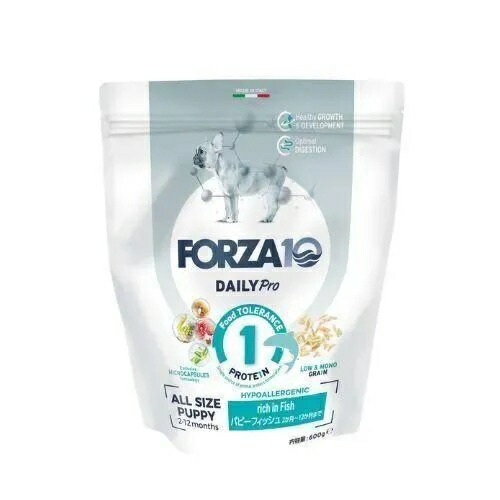 【FORZA10】フォルツァディエチ　デイリープロ  パピー フィッシュ（小粒） 【600g・3.6kg・20kg】