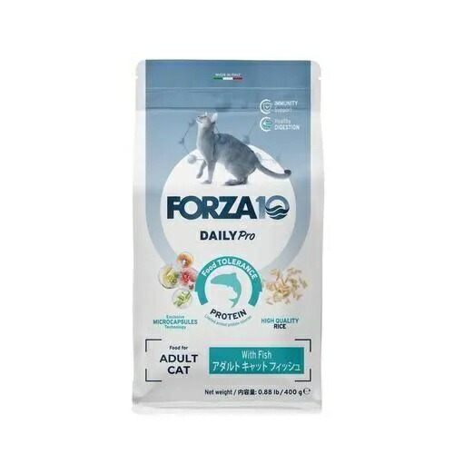 【FORZA10】 フォルツァディエチ　デイリープロ アダルト　フィッシュ　キャット 【400g・1.5kg】