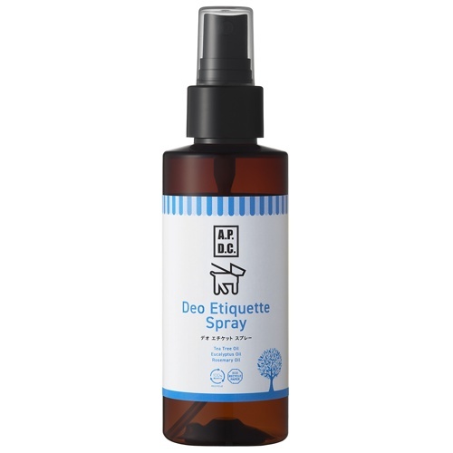 【APDC】 デオエチケットスプレー【125ml】 消臭 ペット臭 ハーブ  お出かけ 愛犬用ナチュラル香水 老犬