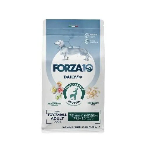【FORZA10】フォルツァディエチ　デイリープロ アダルト　ミニ （小粒） ベニソン 【600g・1.5kg・3.6kg】
