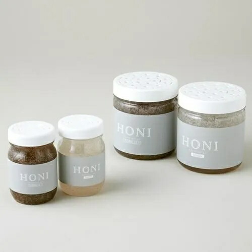 【HONI】ホニ　デオドラントゲル　フローラルリリー （200g・600g）  消臭  ペットの居場所  冷蔵庫  玄関  靴箱  トイレ  車内   ユリの香り