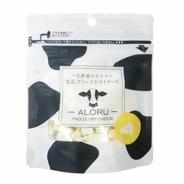 【ALORU】アロル　生乳フリーズドライチーズ  (30g)  〈犬猫おやつ〉