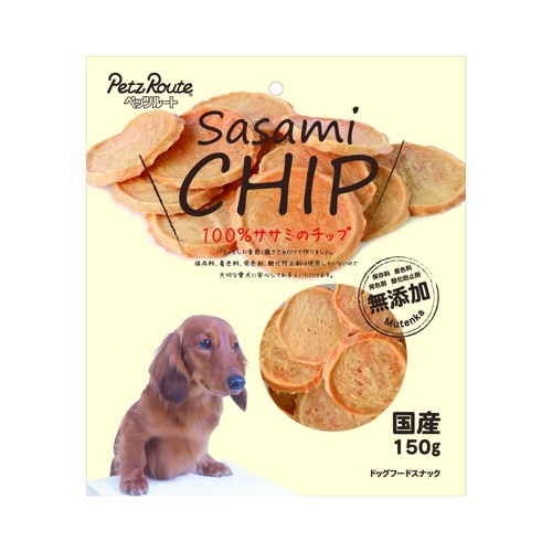 【ペッツルート】 ササミのチップ   (150g)  〈犬用〉