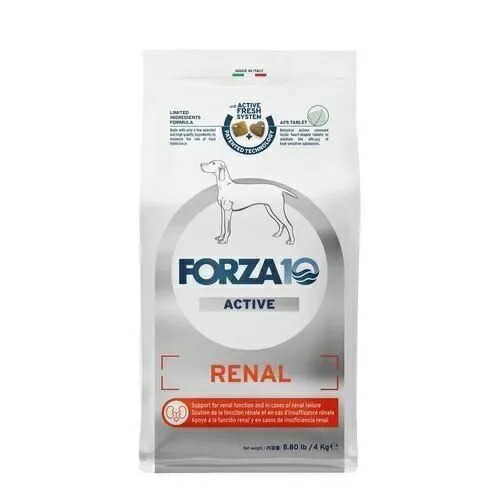 【FORZA10】フォルツァディエチ   リナールアクティブ  ミディアム（中粒） 【4kg】