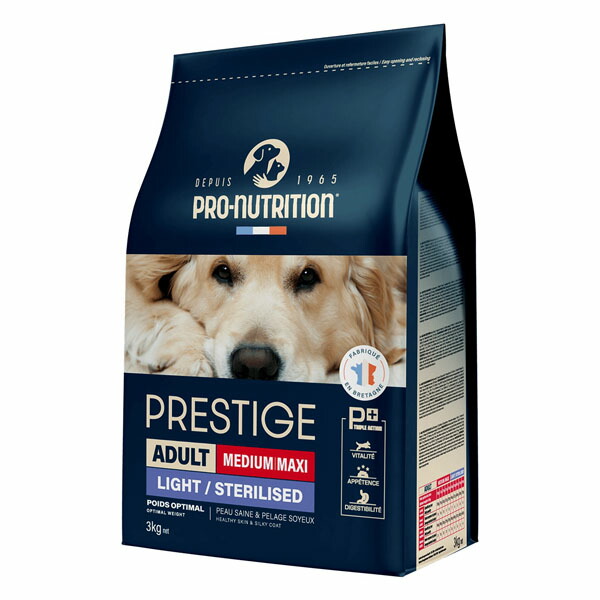 【PRESTIGE】 プレスティージ  犬用　体重管理・避妊去勢  中粒　(3kg・15kg)