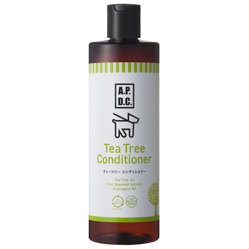 【APDC】ティーツリーコンディショナー【250ml・500ml】 植物由来  全犬種対応  エッセンシャルオイル  紅藻エキス ヒアルロン酸  天然アロエベラ