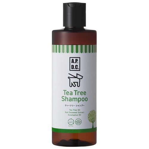 【APDC】ティーツリーシャンプー【250ml・500ml】 植物由来  全犬種対応  エッセンシャルオイル  紅藻エキス ヒアルロン酸  天然アロエベラ