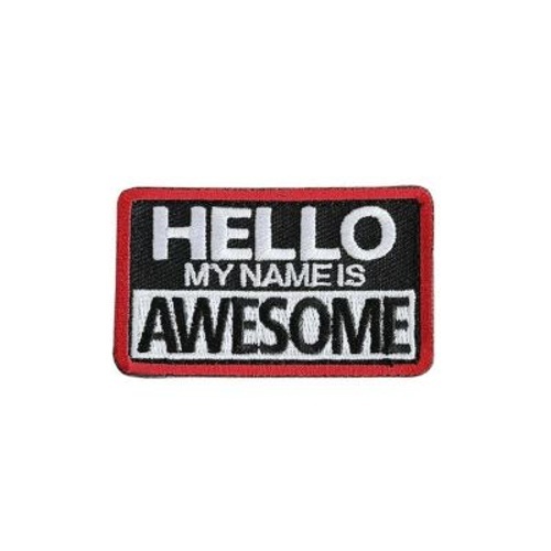 【KILONINER】 ハロー　オーサム　パッチ