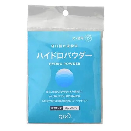 【QIX】ハイドロパウダー（3g×5本入・3g×30本入）経口補水液粉末  水分補給  熱中症  ミネラル補給