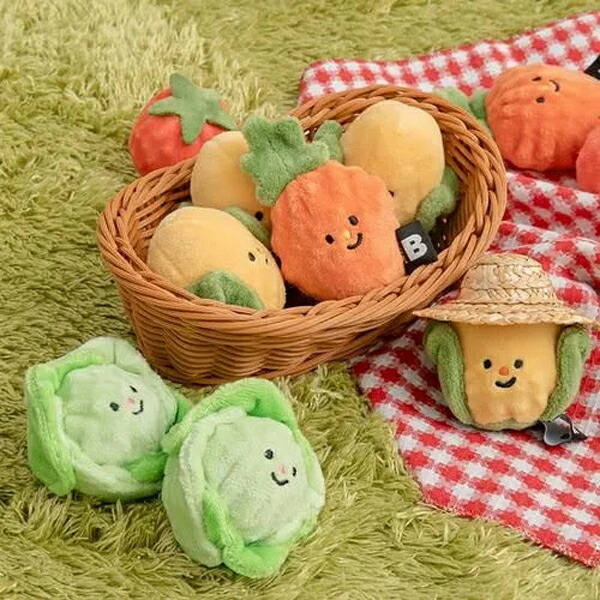 【BITE ME】バイトミー　野菜畑ボールおもちゃ(2個セット)