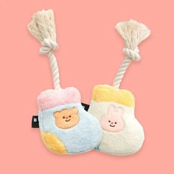 【BITE ME】バイトミー  くつ下ロープタグおもちゃ