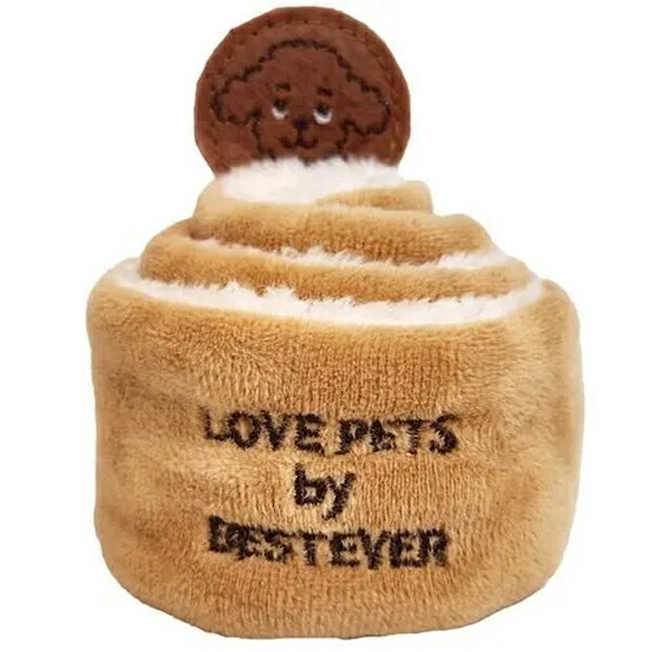 【LOVE PETS by BESTEVER】ラブペッツバイベストエバー　知育玩具　ロールタイプトイ　シナモンロール（2個セット）