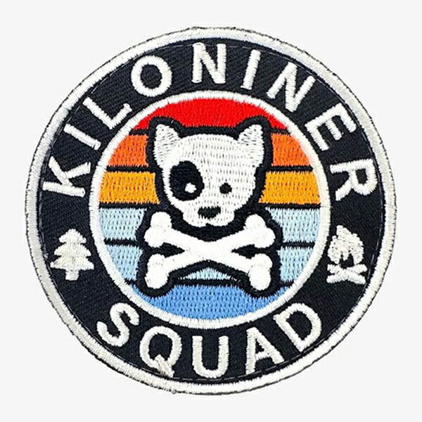 【KILONINER】 ミニ　アドベンチャー　クロスボーン　パッチ