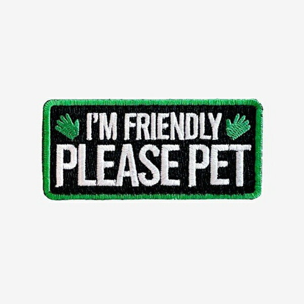 【KILONINER】 アイムフレンドリー　プリーズペット　パッチ