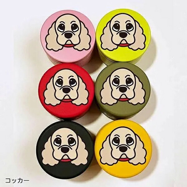 【D・O・G】 ディー・オー・ジー 　DOGプチ缶ケース　コッカー・スパニエル　＜2種6色＞