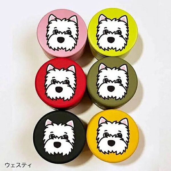 【D・O・G】 ディー・オー・ジー 　DOGプチ缶ケース　ウエスティ　＜6色＞