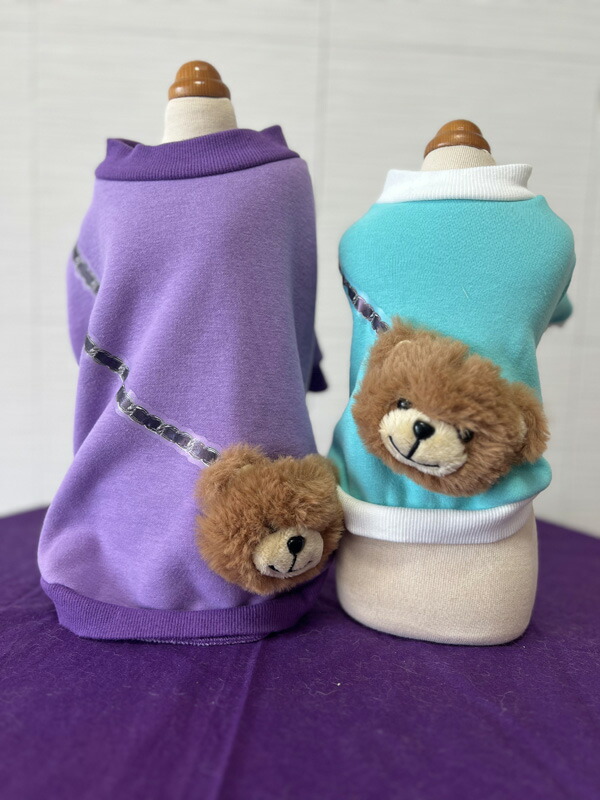 【数量限定】☆特価 セール商品☆数量限定！！商品入替の為、50％OFF【circus circus】サーカスサーカス Toy　Bear　ポシェットスウェット 冬服  べアー お出かけ