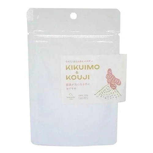 【komachi-na-】 こまちな　イヌリン＆GABAパウダー　KIKUIMO&KOUJI（30g） 枝豆  高たんぱく  食物繊維  トッピング  ご飯トッピング