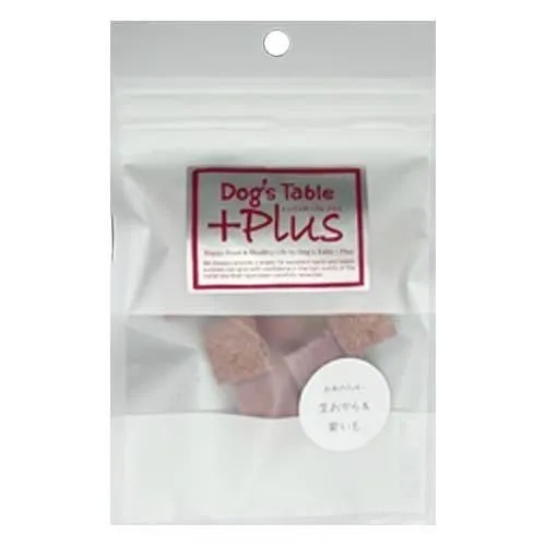 【DOG’S TABLE PLUS】ドッグステーブルプラス   お米クッキー  おからと紫イモ（25g）（犬・猫用）おやつ  ご褒美  食物繊維   米粉  新鮮おから  豆乳  紫いも  アントシアニン