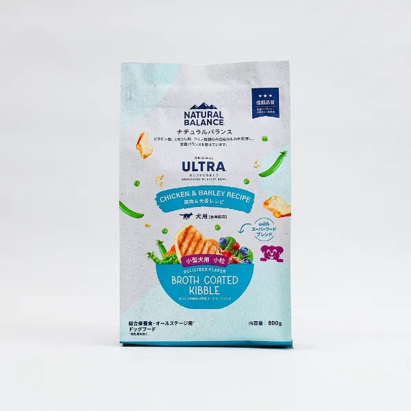 【NATURAL BLANCE】ORIGINAL ULTRA 犬用 鶏肉&大麦レシピ 小粒　全年齢用  (800g・1.8kg・5kg)
