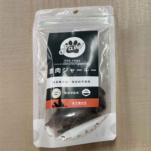 パウ！鹿肉ジャーキー 【40g】 無添加 おやつ  ご褒美