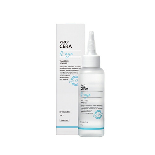 【PetO’CERA】Q-Eye / ペットセラ　キューアイ（アイケアリキッド）犬・猫用【120ml・300ml】 ノンアルコール  目元の汚れ  目ヤニ  涙やけ  ヒアルロン  セラミド